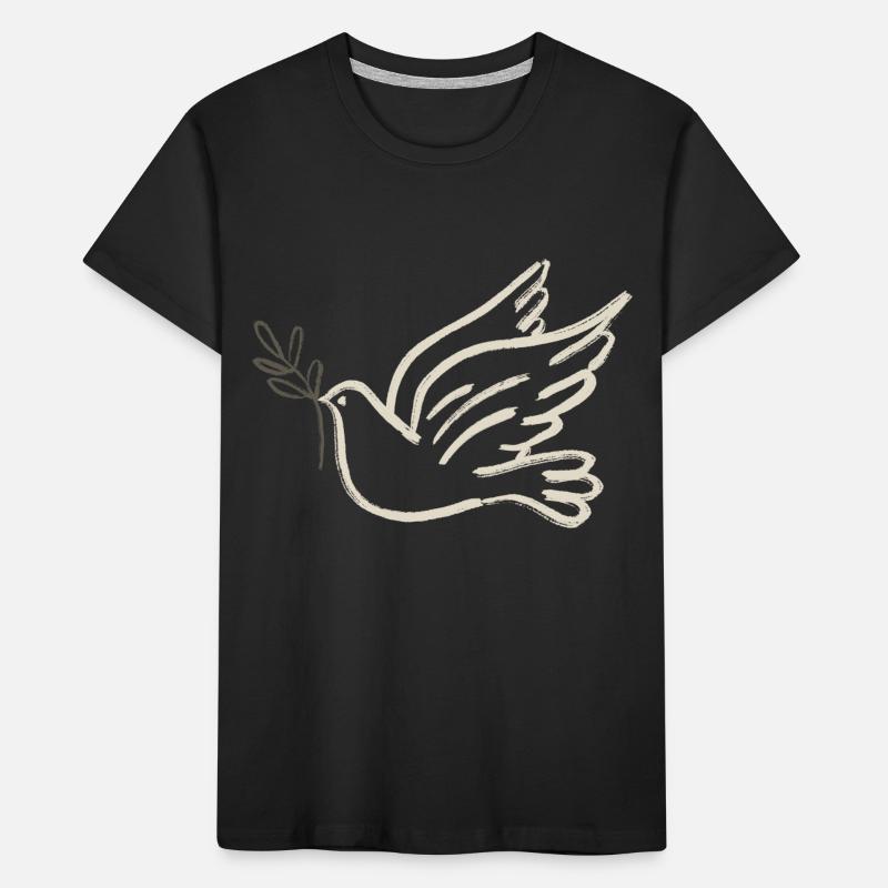 Frieden - Peace Kinder Premium Bio T-Shirt