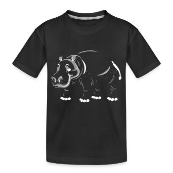 Safari Zoo Animal Safari Zoo - T-shirt bio Premium Enfant - noir - Devant
