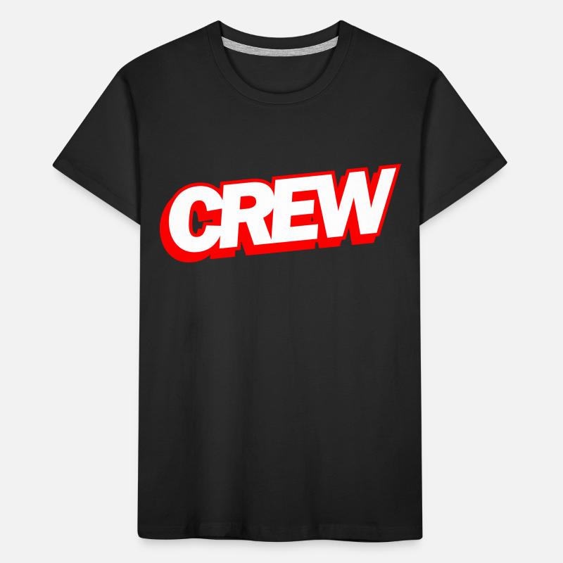 Conception de l’équipage T-shirt bio Premium Enfant