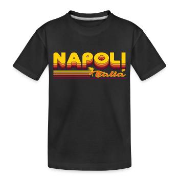 Naples, design estival cool de Naples - T-shirt bio Premium Enfant - noir - Devant