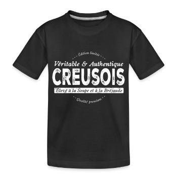 Creusois de Creuse - T-shirt bio Premium Enfant - noir - Devant