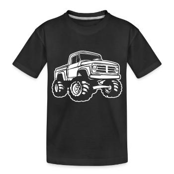 Monster Truck Monster Truck Lover Fan - T-shirt bio Premium Enfant - noir - Devant