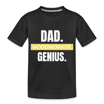 Artisan bricoleur Artisan Artisan Outil Construction - T-shirt bio Premium Enfant - noir - Devant