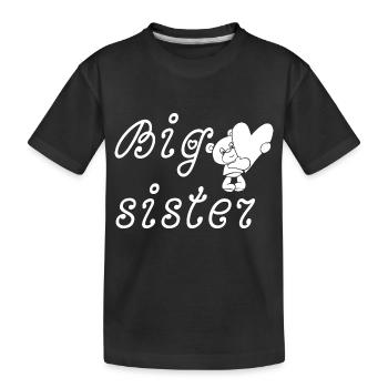 Big Sister - T-shirt bio Premium Enfant - noir - Devant