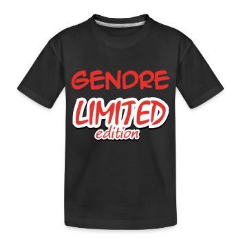 GENDRE LIMITED EDITION - T-shirt bio Premium Enfant - noir - Devant
