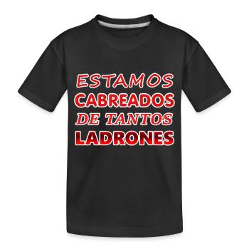 Nous sommes à tant de voleurs 3 - T-shirt bio Premium Enfant - noir - Devant
