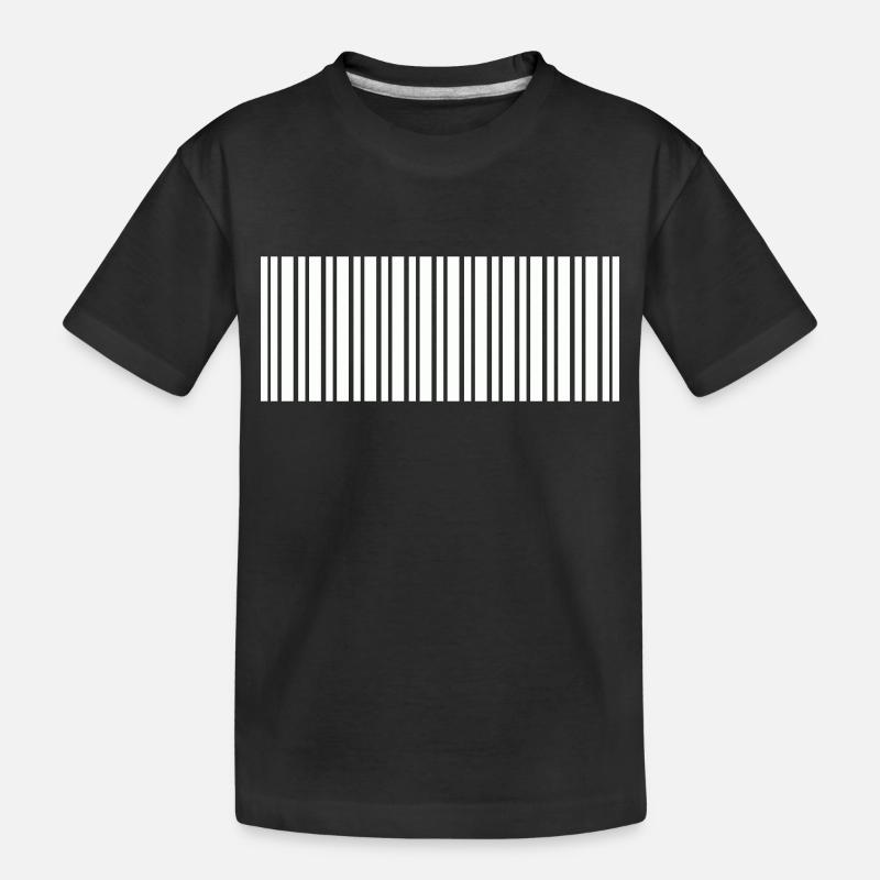Code-barres - T-shirt bio Premium Enfant - noir