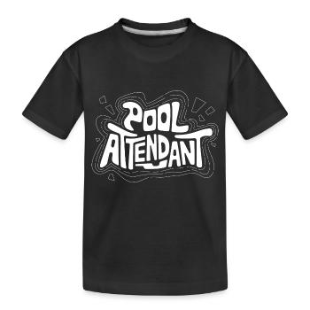 S’amuser sur l’eau - T-shirt bio Premium Enfant - noir - Devant