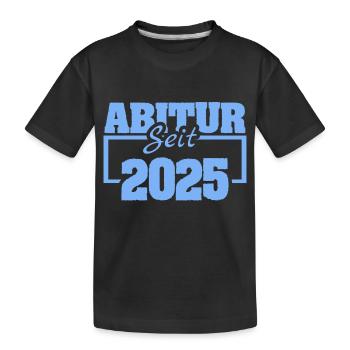 2025 - Kinder Premium Bio T-Shirt - Schwarz - Vorne