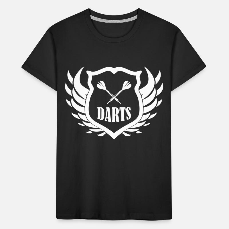 Darts Shield Kids' Premium Organic T-Shirt