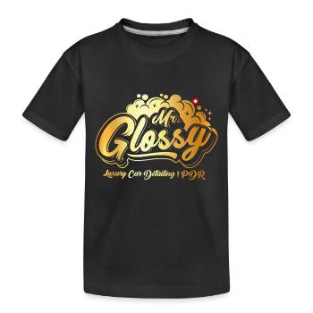 M. Brillant - T-shirt bio Premium Enfant - noir - Devant
