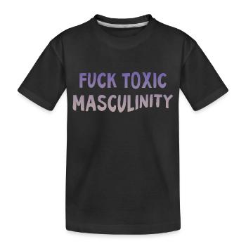 Féminisme Dicton Cadeau Vintage Émancipation - T-shirt bio Premium Enfant - noir - Devant