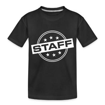 Personnel - T-shirt bio Premium Enfant - noir - Devant