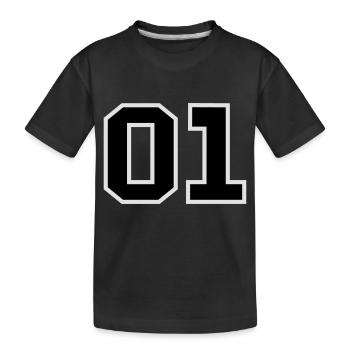 01 sheriff - T-shirt bio Premium Enfant - noir - Devant