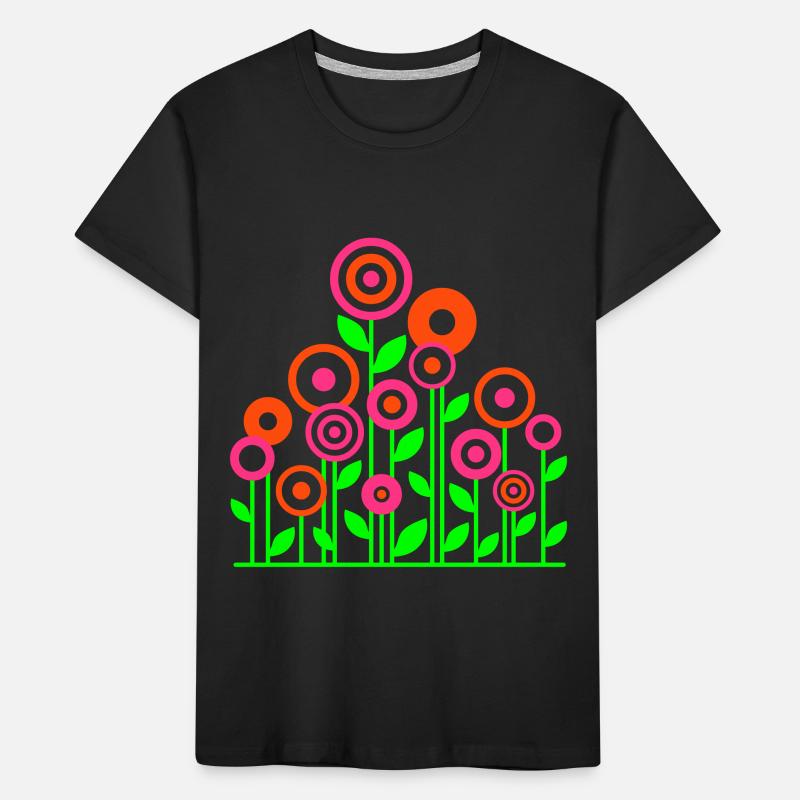 Blumenwiese Kinder Premium Bio T-Shirt
