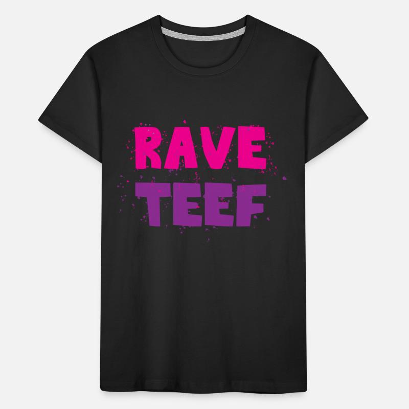 Rave teef Kids' Premium Organic T-Shirt