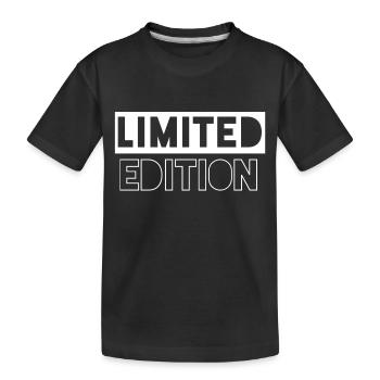 Édition limitée - T-shirt bio Premium Enfant - noir - Devant