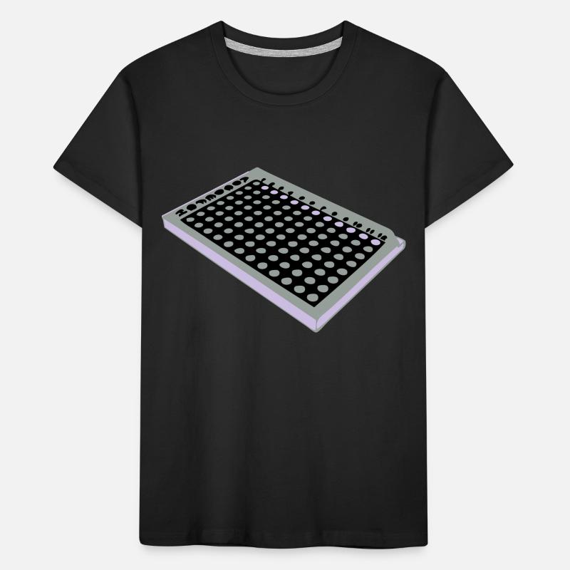 96 Bien Plate / 96 plaque perforée T-shirt bio Premium Enfant