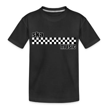 ska music - T-shirt bio Premium Enfant - noir - Devant