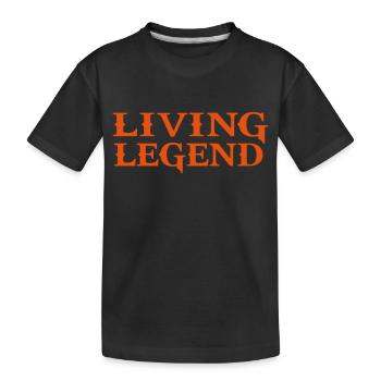 citation rigolote marrante texte drôle je suis - T-shirt bio Premium Enfant - noir - Devant