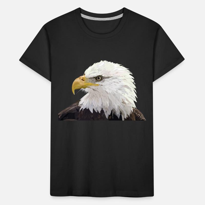 Bald eagle Kids' Premium Organic T-Shirt