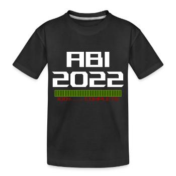 Complete 2022 ABI white - Kinder Premium Bio T-Shirt - Schwarz - Vorne