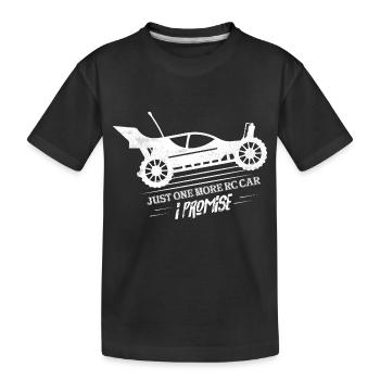 Juste une voiture RC de plus que je promets Modèle de voiture Télécommande C - T-shirt bio Premium Enfant - noir - Devant