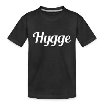 Hygge - Tradition danoise - Attitude à l’égard de la vie - Nice - T-shirt bio Premium Enfant - noir - Devant