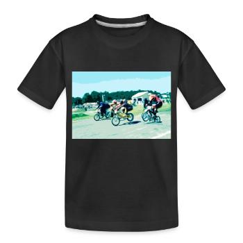 bmx race - T-shirt bio Premium Enfant - noir - Devant