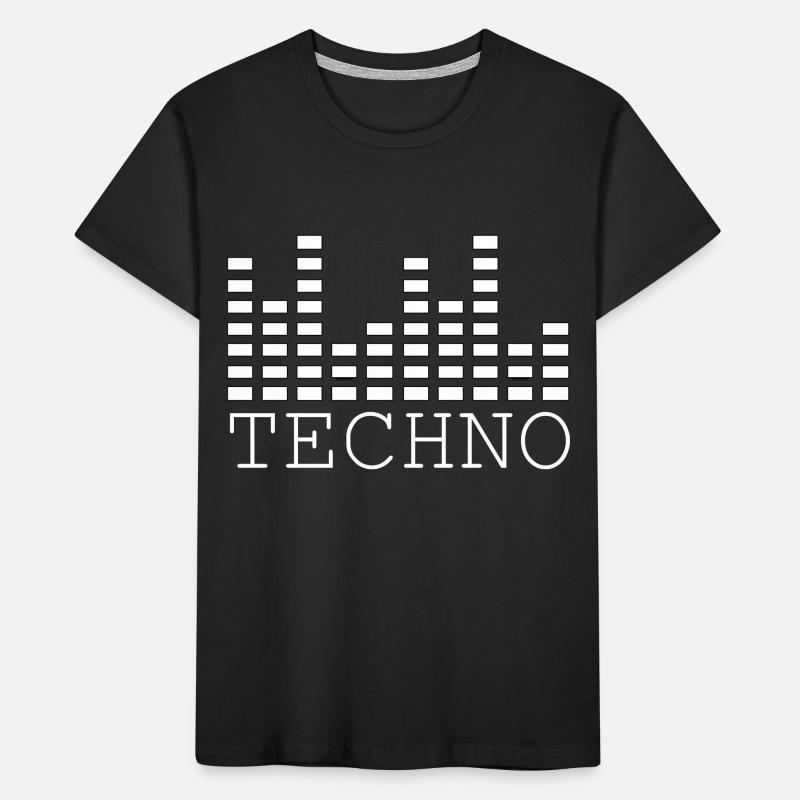 Musique techno T-shirt bio Premium Enfant
