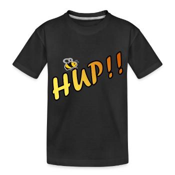 HUP!! - T-shirt bio Premium Enfant - noir - Devant