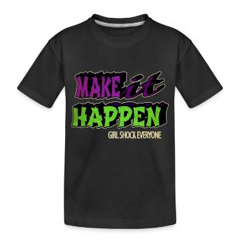 blackhistory sayings antiracism funny sayings - Kinder Premium Bio T-Shirt - Schwarz - Vorne