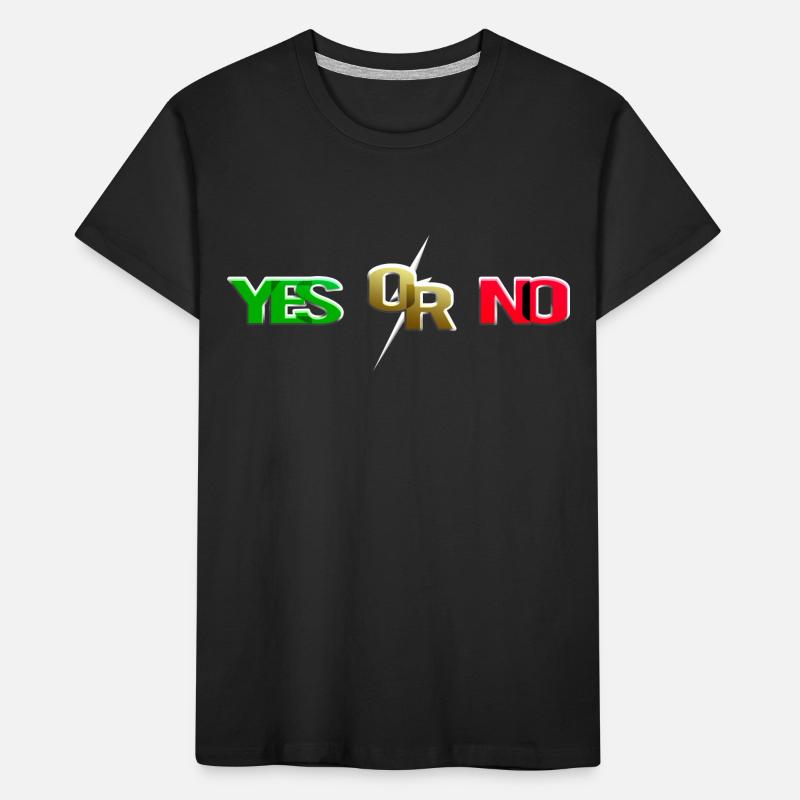 Ja oder Nein (versus) Kinder Premium Bio T-Shirt