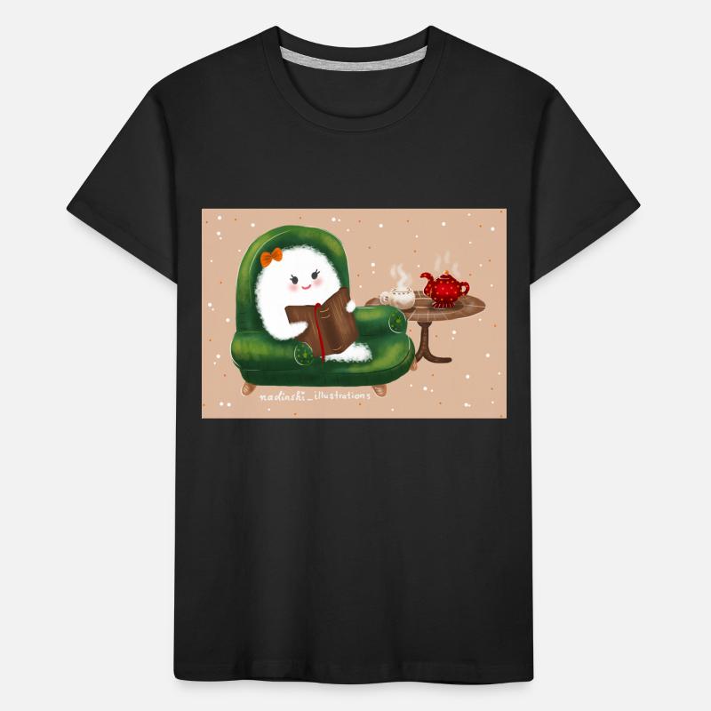Chill your mind Kids' Premium Organic T-Shirt