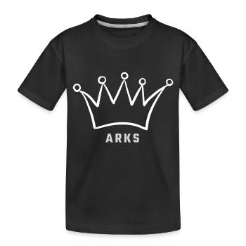 Classic Arks - Kids' Premium Organic T-Shirt - black - Front