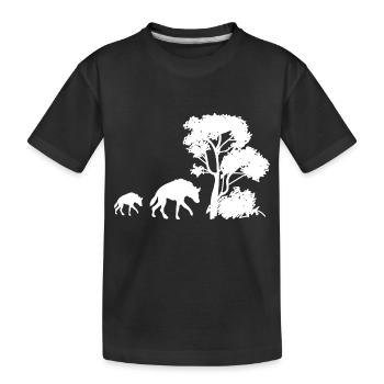 Safari Zoo Animal Safari Zoo - T-shirt bio Premium Enfant - noir - Devant