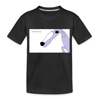 Let me do it for you - T-shirt bio Premium Enfant - noir - Devant