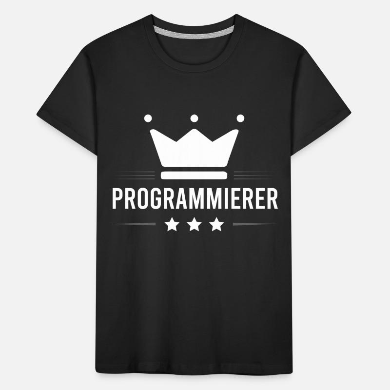 Programmierer Beruf Kinder Premium Bio T-Shirt