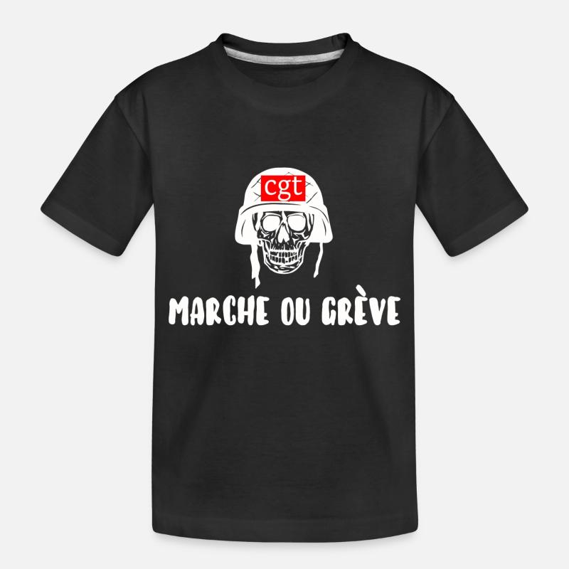 CGT - T-shirt bio Premium Enfant - noir