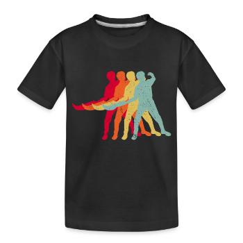 Jai Alai Sport Jai Alai Player - Kids' Premium Organic T-Shirt - black - Front