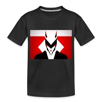 Devil in the details - Kids' Premium Organic T-Shirt - black - Front