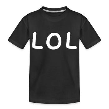 LOL - T-shirt bio Premium Enfant - noir - Devant