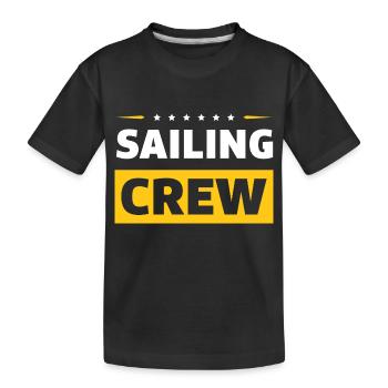 Équipage - T-shirt bio Premium Enfant - noir - Devant