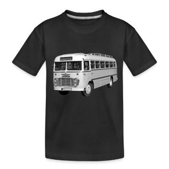 Bus Ikarus 31 Hongrie RDA Ostalgie Oldtimer - T-shirt bio Premium Enfant - noir - Devant