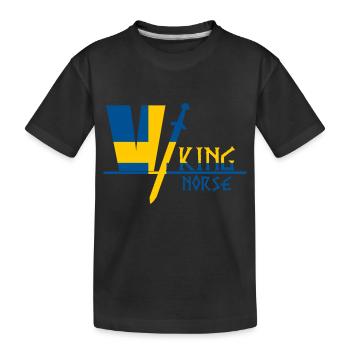 Viking Suède - T-shirt bio Premium Enfant - noir - Devant
