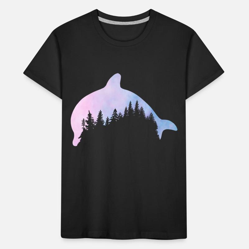 Dauphin de forêt T-shirt bio Premium Enfant