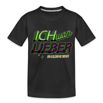 funny quote quote bday christmas fun writers - Kinder Premium Bio T-Shirt - Schwarz - Vorne