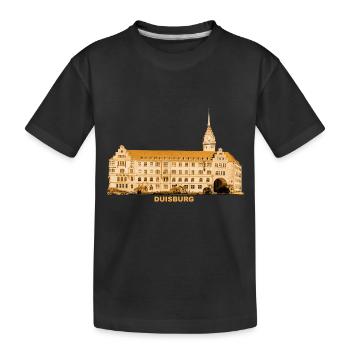 Mairie de Duisbourg - T-shirt bio Premium Enfant - noir - Devant