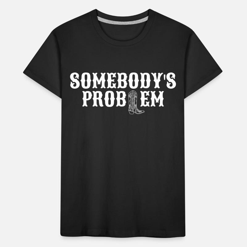 Somebody Couples Matching Somebody's Problem Kids' Premium Organic T-Shirt