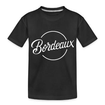 Bordeaux - T-shirt bio Premium Enfant - noir - Devant